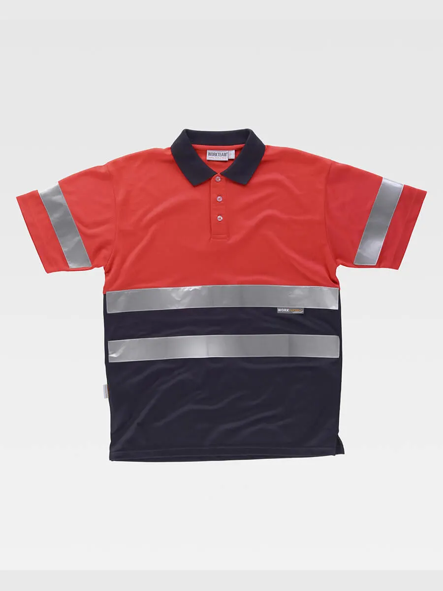 Polo Manica Corta Alta Visibilita Classe 1