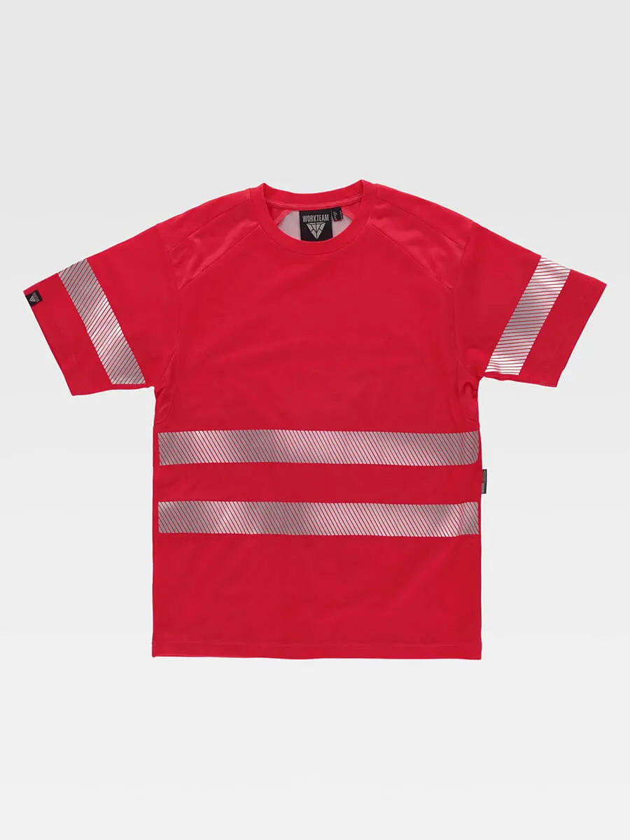 T-shirt Manica Corta Alta Visibilita