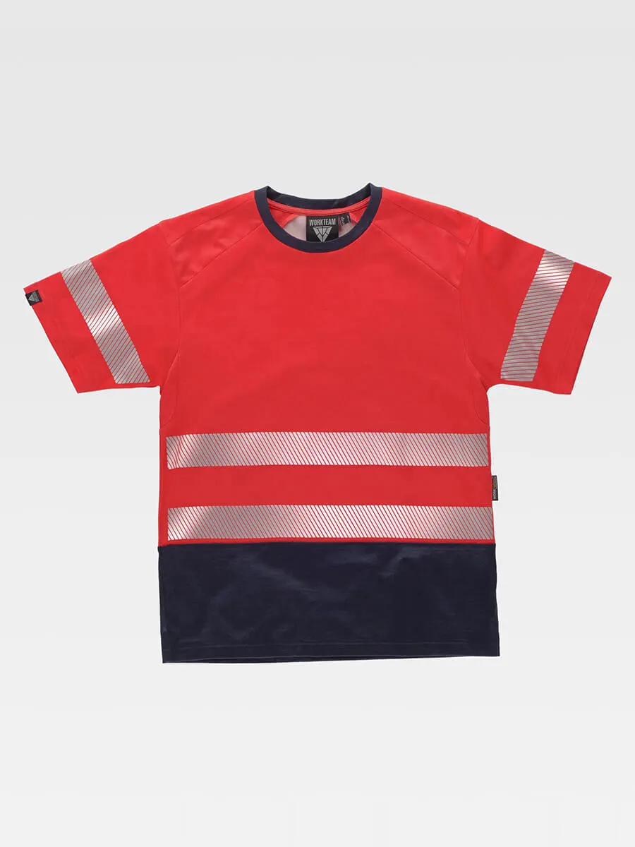 T-shirt Bicolore Alta Visibilita