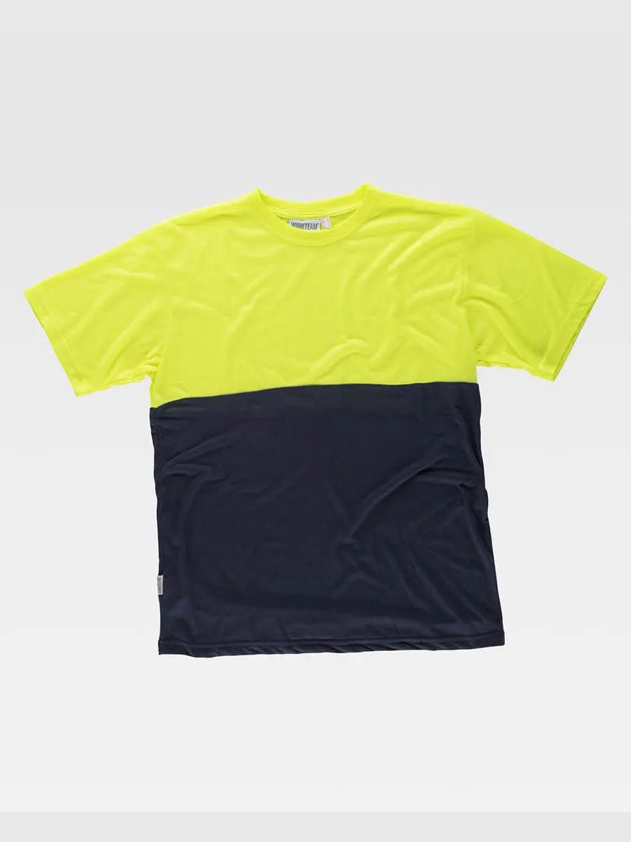T-shirt Manica Corta Alta Visibilita