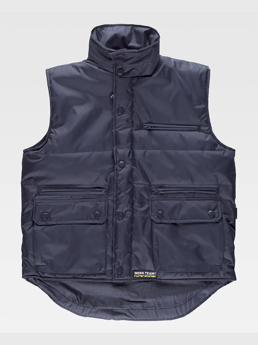 Gilet Multitasche Imbottito
