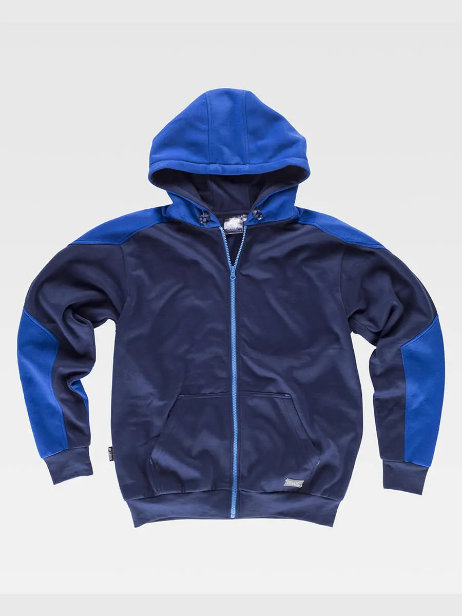 Felpa Unisex Cappuccio E Zip