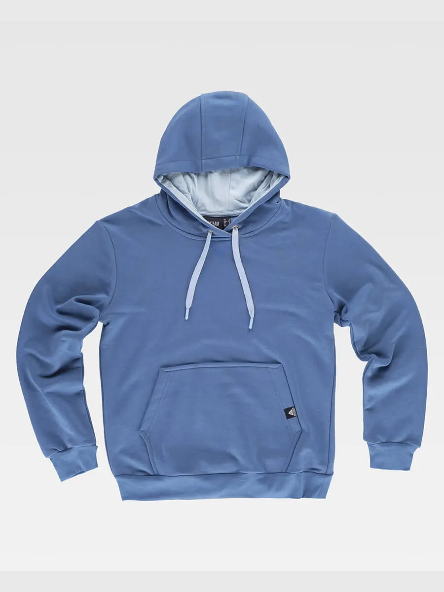 Felpa Unisex Cappuccio Contrast