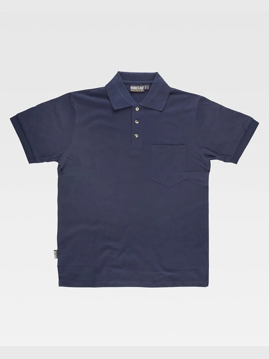 Polo Manica Corta Con Taschino