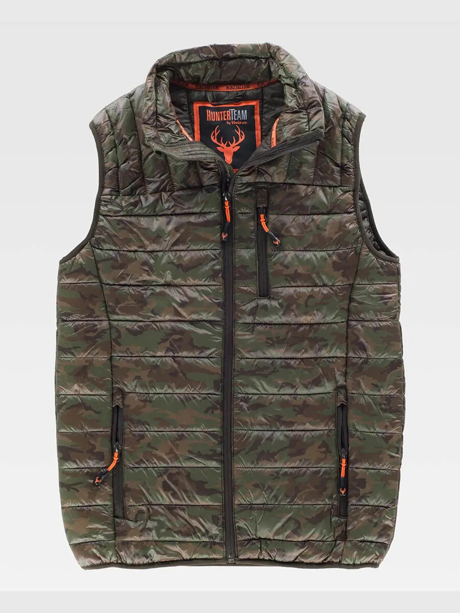 Gilet Imbottito Camouflage - Caccia