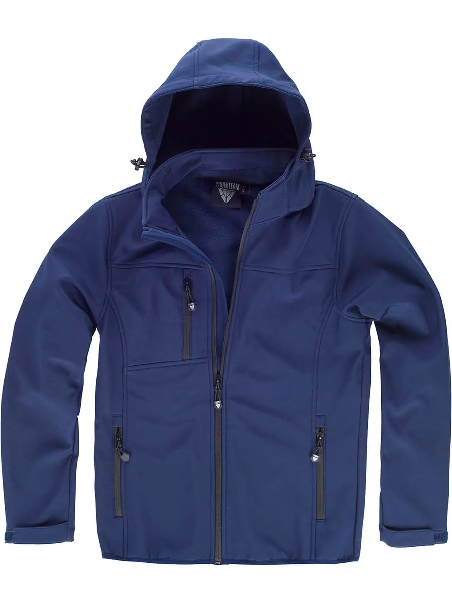 Softshell Con Cappuccio Staccabile