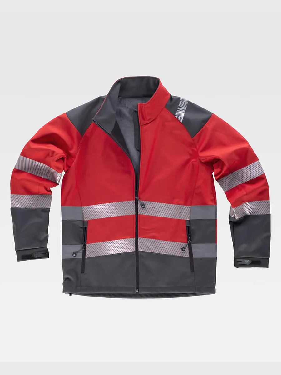 Softshell Bande Rifrangenti Discontinue