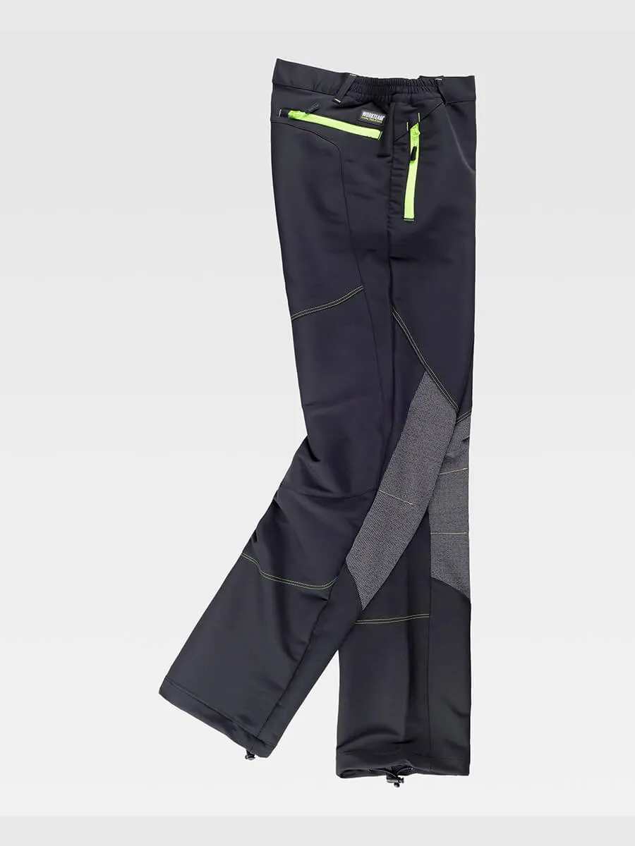 Pantalone Elasticizzato Tessuto Ripstop