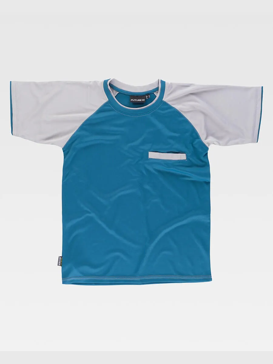 T-shirt Manica Corta Tecnica Con Taschino