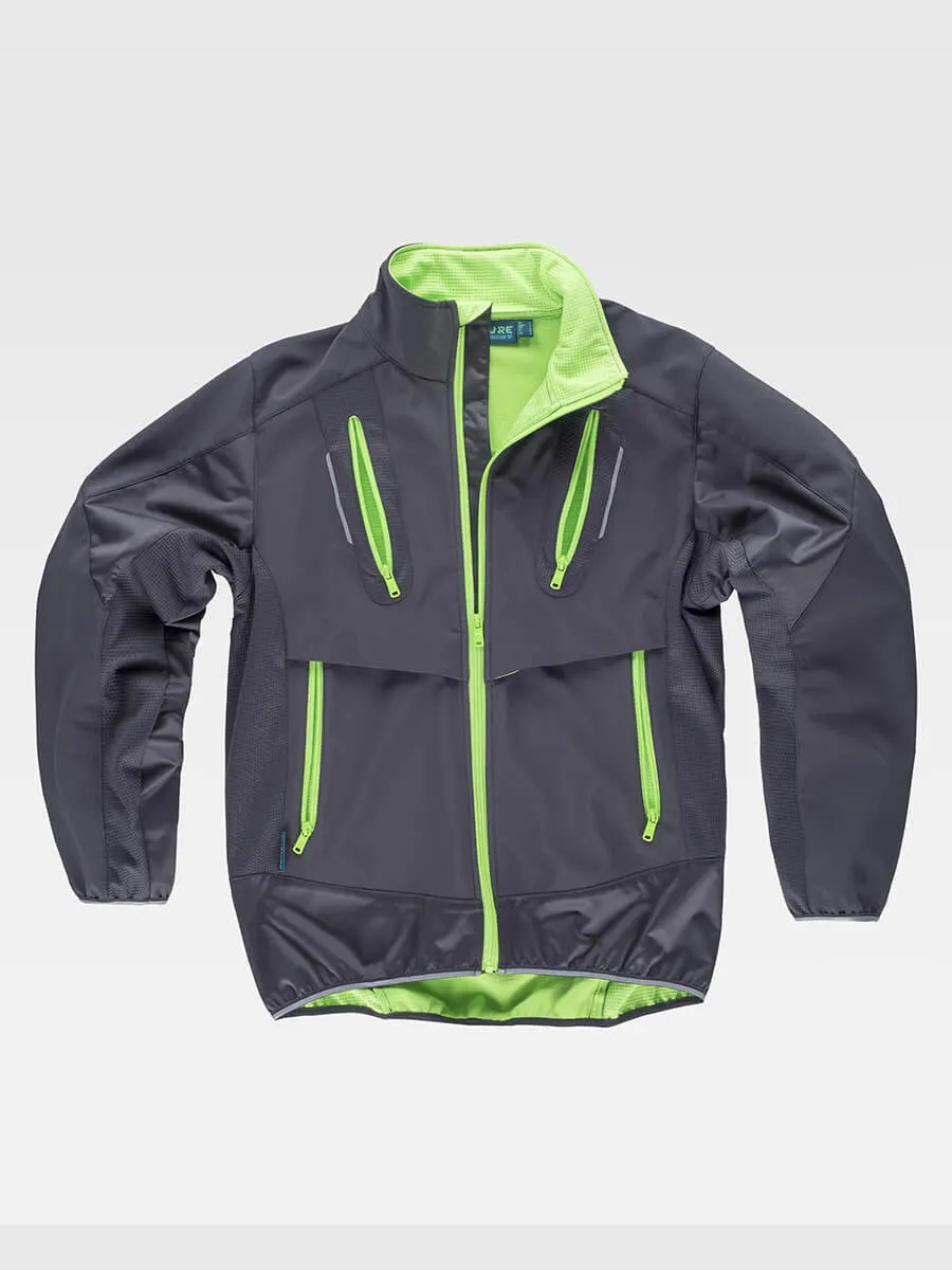 Giubbotto Softshell Tessuto Ripstop