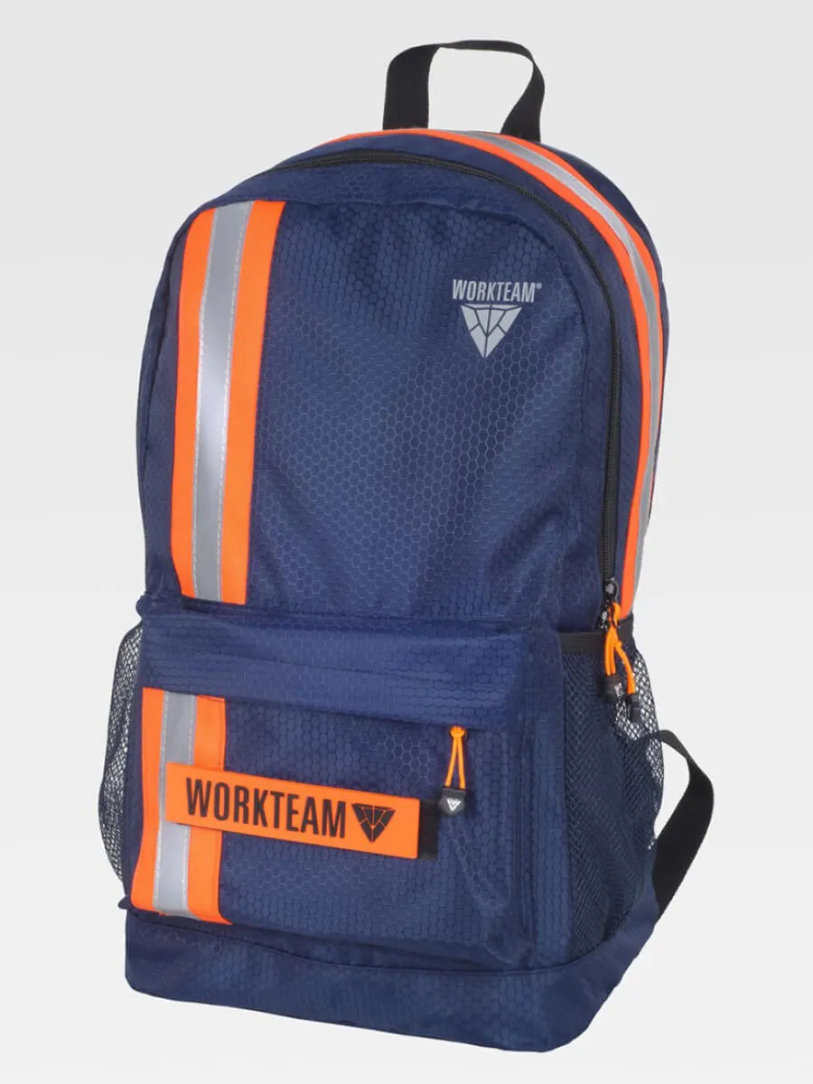 Zaino 17 Lt Con Banda Rifrangente
