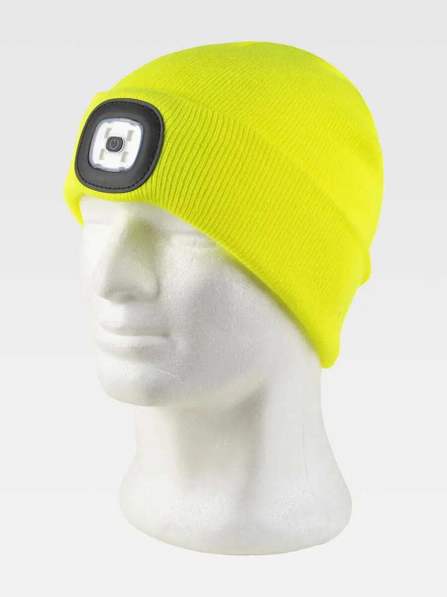Cuffia In Maglia Con Led