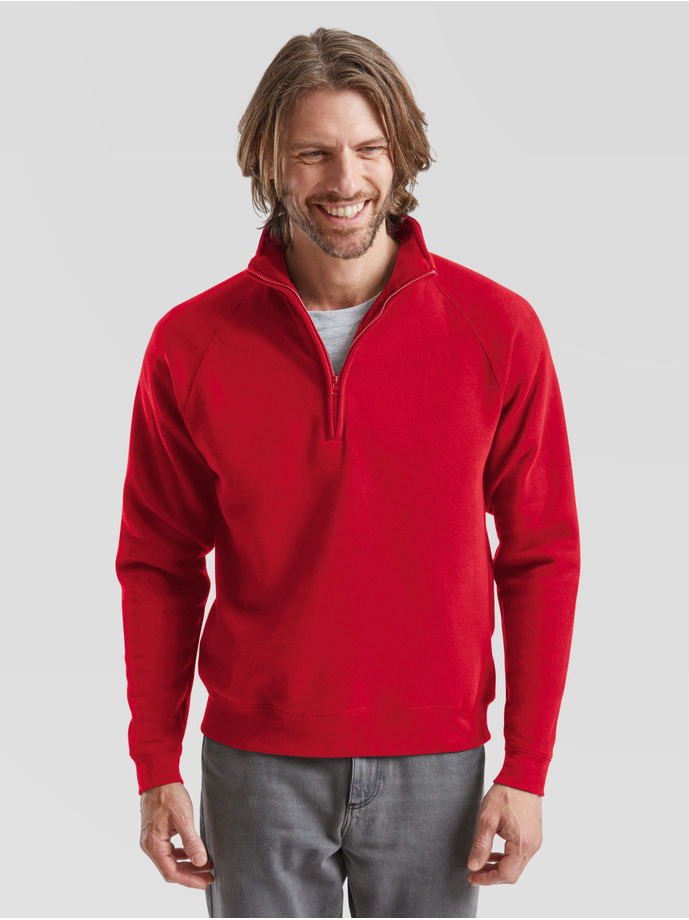 FELPA 1/2 ZIP UOMO 70/30