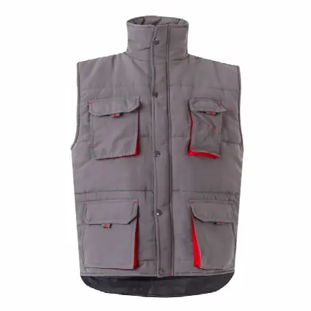 Gilet Trapuntato Bicolore Multitasche Velilla all'ingrosso