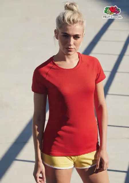 T-shirt Lady Sport Fruit of the Loom all'ingrosso