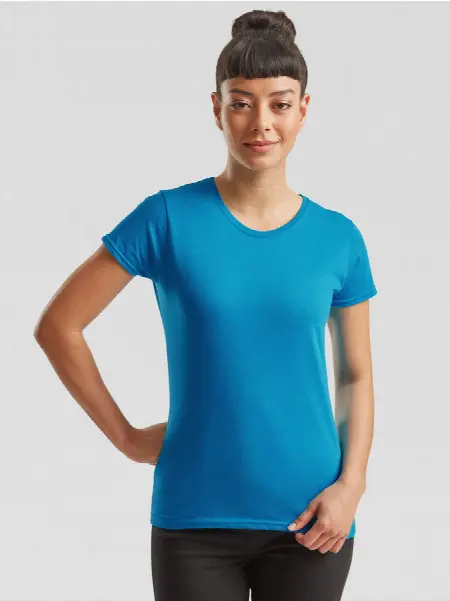 T-shirt Iconic Ladies Fruit of the Loom all'ingrosso