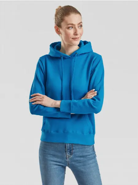 Felpa Hooded Lady Fruit of the Loom all'ingrosso