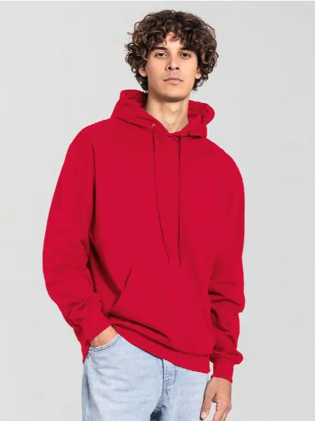 Felpa Iconic 250 Hooded 80/20 Fruit of the Loom all'ingrosso