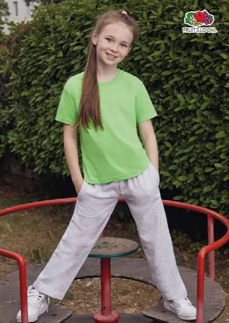 Pantalone Bambino Fondo Dritto Fruit of the Loom all'ingrosso