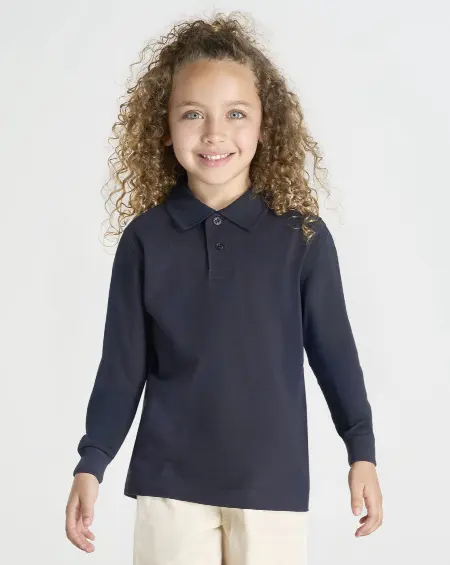 Polo Kid M/lunga JHK all'ingrosso