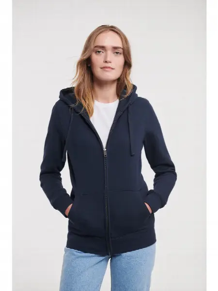 Felpa Authentic Con Zip E Cappuccio Lady Russell all'ingrosso
