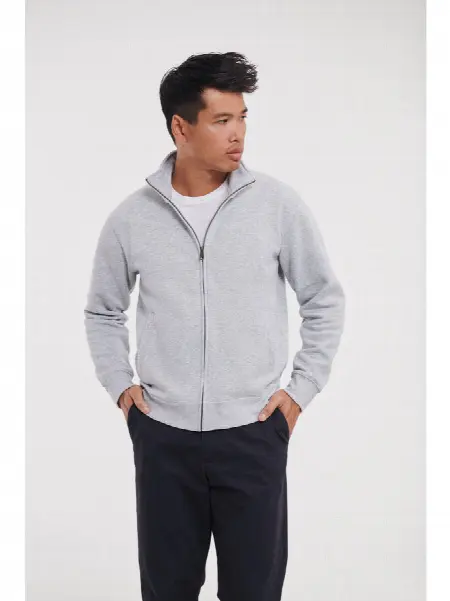 Felpa Authentic Con Zip Man Russell all'ingrosso