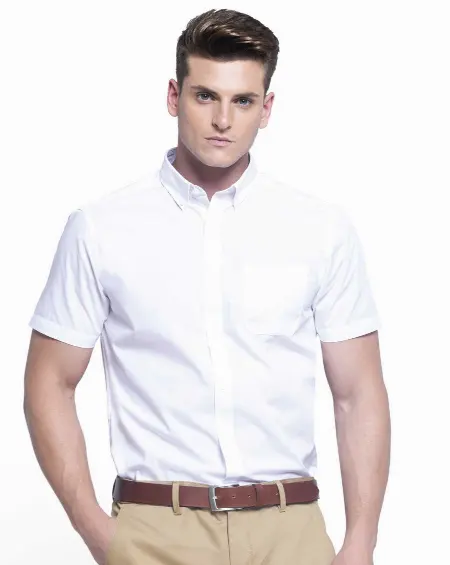 Camicia Oxford M/corta JHK all'ingrosso
