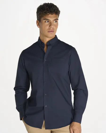 CAMICIA POPELIN M/LUNGA