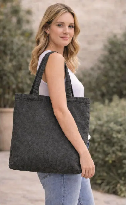 Shopper Stone Washed all'ingrosso
