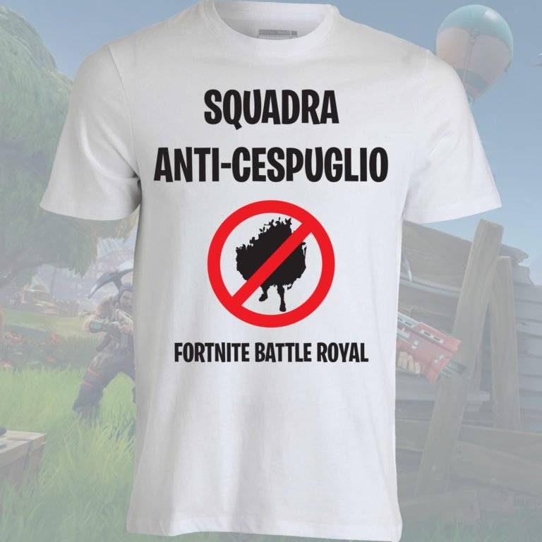 T-shirt Fortnite Squadra Anti-Cespuglio