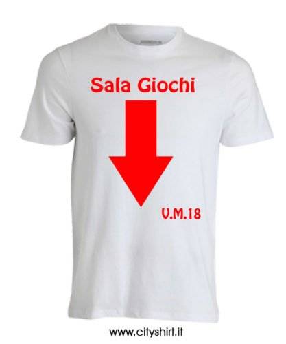T-shirt Sala Giochi