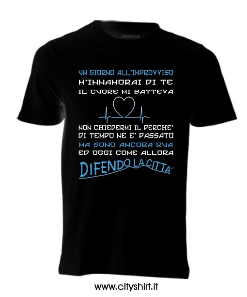 T-shirt Un Giorno All'Improvviso Mi Innamorai Di Te
