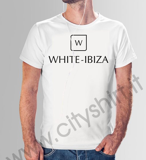 La T-shirt White Ibiza