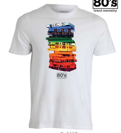 03 T-shirt Musicassette  80'S