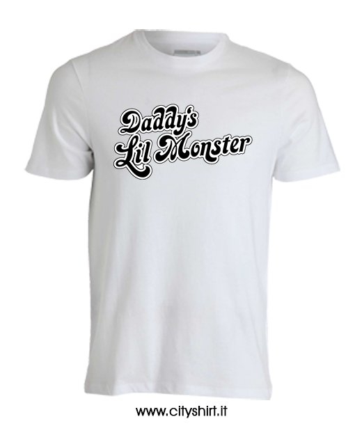 T-shirt Daddy's Lil Monster
