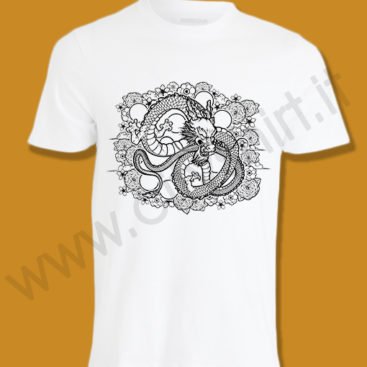 T-shirt Drago Shenron Black