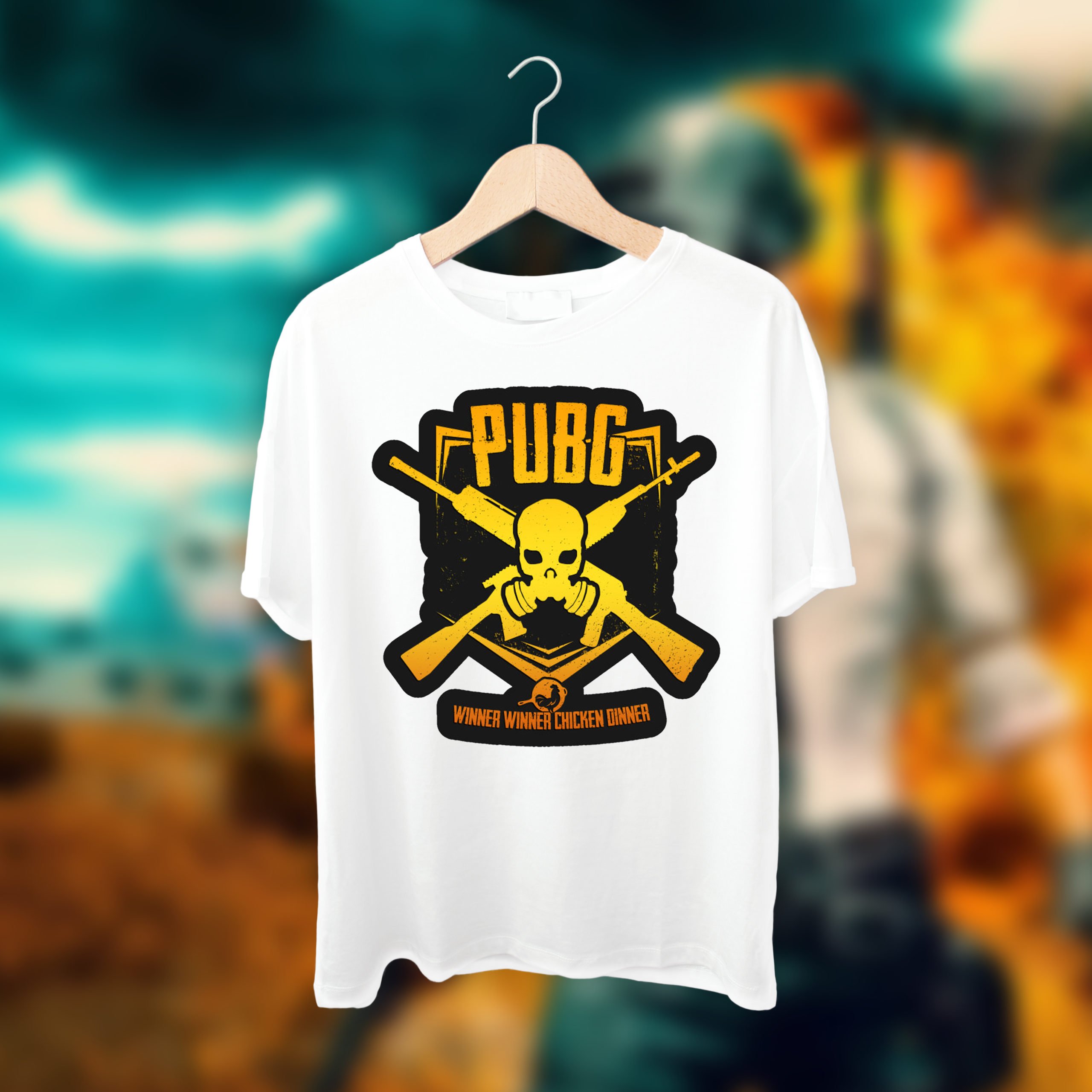 T-shirt PUBG EMBLEMA