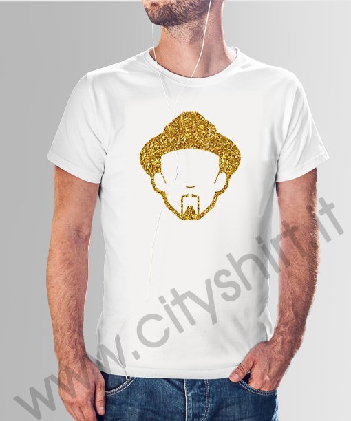 La t-shirt Maw Masters At Work Dj glitterata Oro