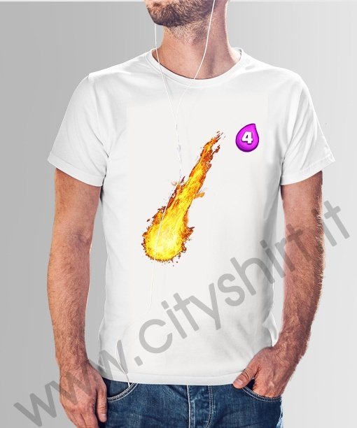 T-shirt Clash Royal Sfera Infuocata