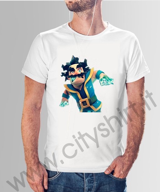 T-shirt Clash Royal Stregone elettrico