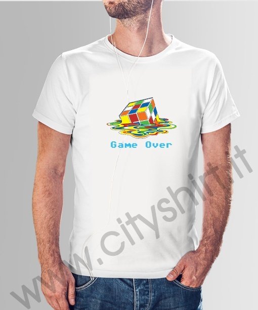 T-Shirt game-over_space
