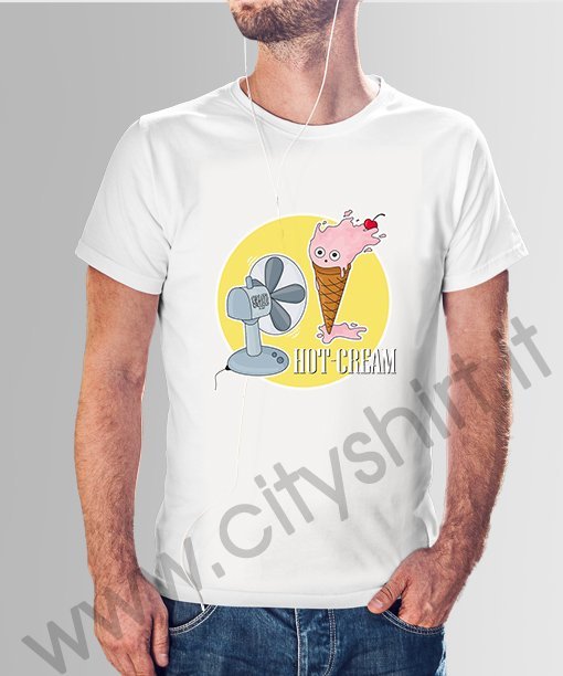 T-Shirt hot-cream_space