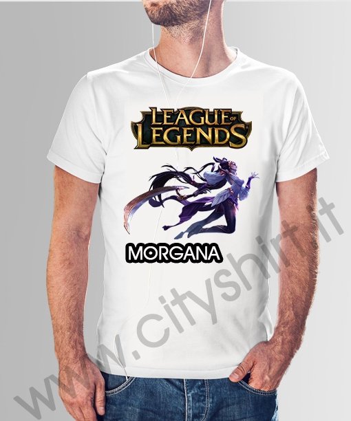 T-shirt League of Legends (Morgana)