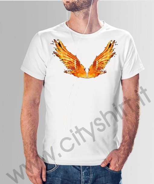 T-Shirt Ali di Fuoco