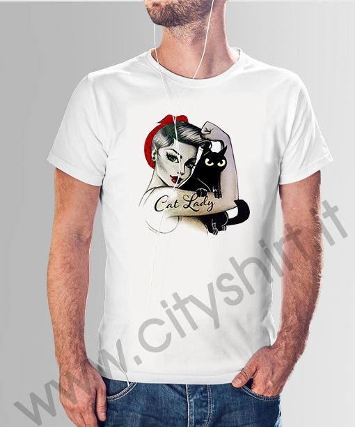 T-shirt Cat Lady