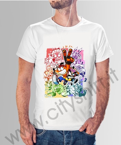 T-Shirt Crash Bandicoot Splash