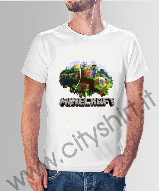 T-shirt Minecraft Ink Effect