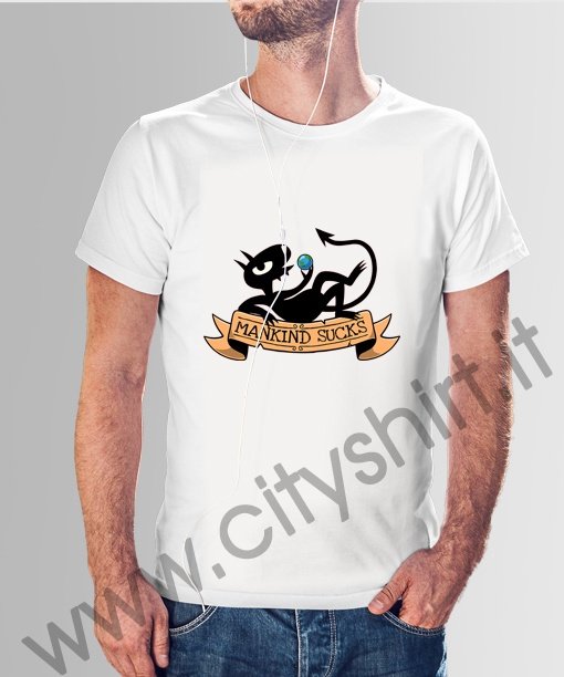 T-shirt Mankind Sucks