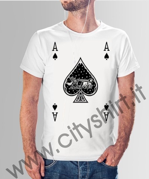 T-shirt Asso di Picche