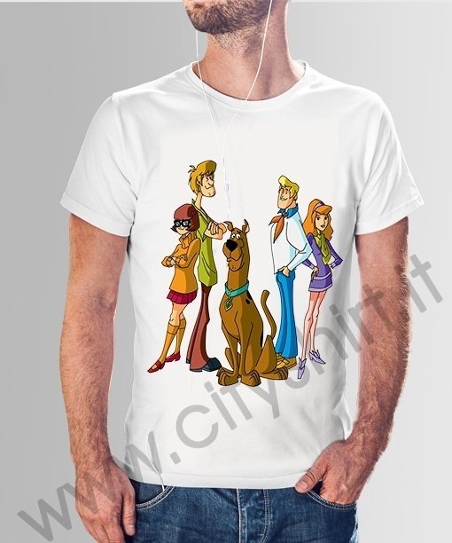 T shirt scooby doo group